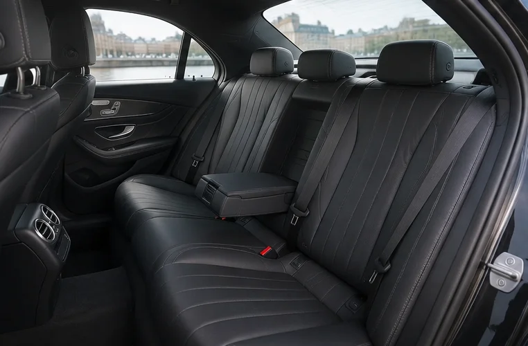 Mercedes-Benz E-Class modern digital dashboard and cabin