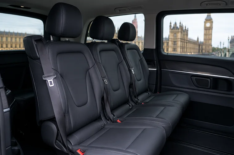 Mercedes-Benz V-Class premium dashboard and technology
